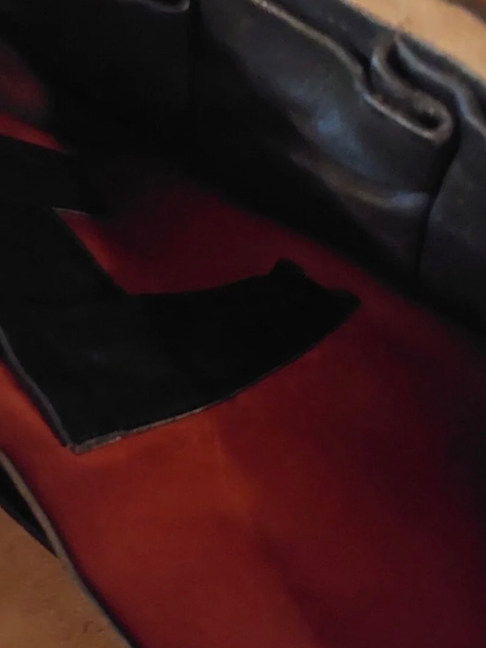 Vintage Rustic Leather Briefcase - Picture 11 of 11